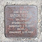 Stolperstein für Anton Reiter