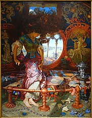The Lady of Shalott, William Holman Hunt, c. 1888-1905