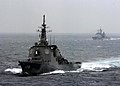 JS Myōkō and USS Shiloh on 9 June 2005