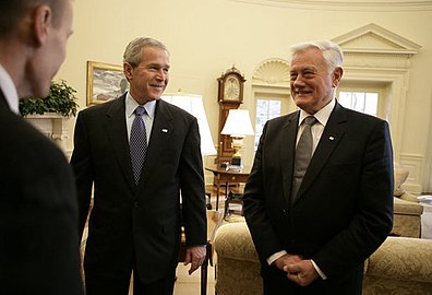 George W. Bush and Valdas Adamkus (2007)