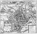 Merian's prospect view of Villach in 1679