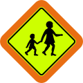 (W6-3) Children (with target board) (used in Queensland)