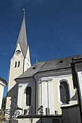 Bayrischzell: Barockkirche mit gotischem Turm