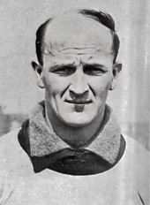 A headshot of a footballer