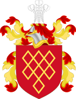 Coat of Arms of Edmund Quincy, family patriarch