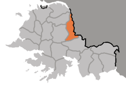 Location of Chaeryŏng County