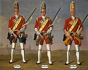 Grenadiers, 4th King's Own, 5th and 6th Regiments of Foot