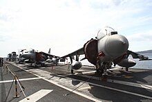 Attack aircraft McDonnell Douglas AV-8B Harrier II