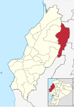 Der Kanton El Carmen in der Provinz Manabí