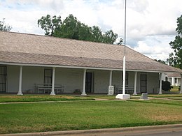 The restored Fort Duncan in Eagle Pass is located near the International Bridge.