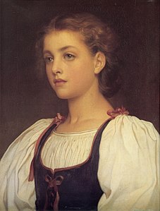 Biondina (1879) by Frederick Leighton