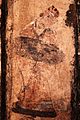 Mural painting of a male figure wearing wuguan (武冠), discovered in a Western Han dynasty (206 B.C. – 8 A.D.) tomb in Chin-hsiang County