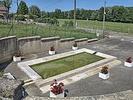 The washing pool in La Vernotte