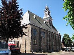 The main Lekkerkerk church Johanneskerk