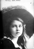 Maria of Yugoslavia as a child, when she was Princess Marie of Romania