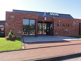 The town hall in Obies