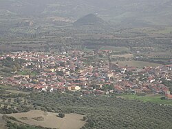 Panorama of Gesturi from Chiara.