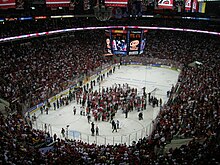 Carolina Hurricanes Stanley Cup awards ceremony at the RBC Center in Raleigh