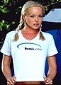 Image 6Silvia Saint, wearing a Bomis tee-shirt (a site previously run by Jimmy Wales, the founder of Wikipedia).