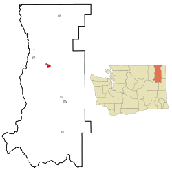 Location of Colville, Washington