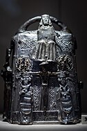 The Guthrie Bell Shrine, 12th century. National Museum of Scotland (NMS).[39]