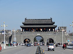 Tongfei Gate of the city wall
