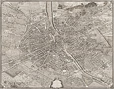 Turgot map of Paris - Norman B. Leventhal Map Center