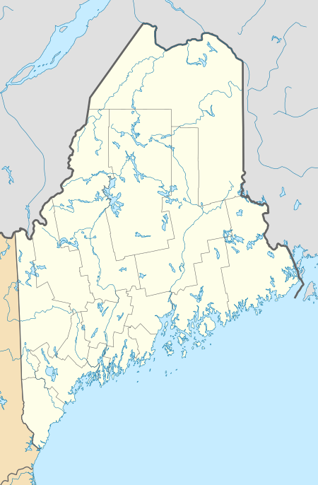 List of Maine state parks is located in Maine