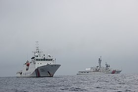 USCGC Alex Haley in Sea of Japan