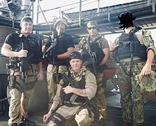 VBSS Team attached to USS Whirlwind (PC-11).
