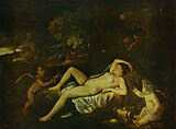 Sleeping Venus with Cupid, 1630, Gemäldegalerie Alte Meister, Dresden