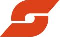 ÖBB's second logo consists of a stylized "O" symbol with extending arrows. Within Austria it was nicknamed the "Pflatsch [de]" (lit. spatter, spot), and was officially used from 1974 to 2004, although some stations and vehicles used it up to the mid-late 2010s. It continued to be used when ÖBB's current logo was introduced in 1998.[7][8]