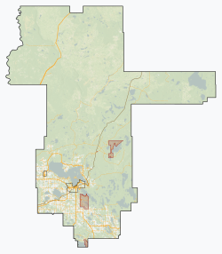 Plamondon is located in Lac la Biche County