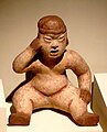 A baby-face figurine from the Museo Nacional del Jade, San Jose, Costa Rica.