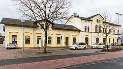 Railway station in Greven