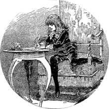 An illustration of the titular character from "Little Lord Fauntleroy" by Reginald Bathurst Birch