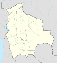 VVI is located in Bolivia