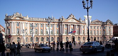 Capitole de Toulouse, Rue Lafayette, Toulouse; urspr. 12. Jh., Guillaume Cammas 1750, Eugène Viollet-le-Duc 1873