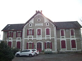 The town hall in Cier-de-Rivière