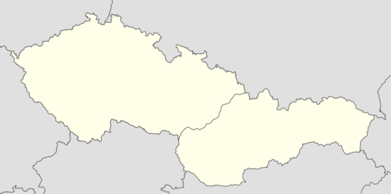 1957–58 Czechoslovak First League is located in Czechoslovakia