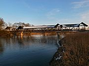 Jagdbrücke über die Mulde bei Dessau