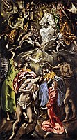El Greco, Baptism, c. 1614