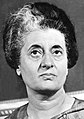 Indira Gandhi, first and only woman Prime Minister of India (1966–1977, 1980–1984) and "Woman of the Millennium"[4]