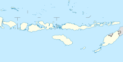Approximate location where East Atadei is spoken