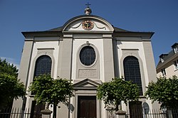 Front of St. Remigius Roman Catholic Church (May 2009)