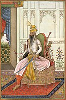 Ranjit Singh, c. 1830.[103]