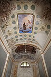 Gemälde innerhalb der Kirche mit Gloria di San Francesco (zentral)