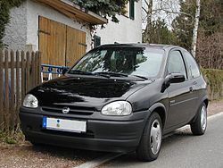 Opel Corsa Dreitürer (1993–1997)