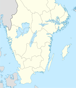 Allsvenskan is located in Southern Sweden