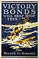 A 1918 Canadian propaganda poster used the sinking of Llandovery Castle as a focal point for selling Victory Bonds
